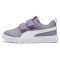 PUMA Courtflex V3 Sneaker mit Klettverschluss Kinder 04 - pale plum/puma white 28