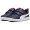 PUMA Courtflex V3 Sneaker mit Klettverschluss Kinder 03 - PUMA navy/PUMA white/PUMA red 28