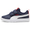 PUMA Courtflex V3 Sneaker mit Klettverschluss Kinder 03 - PUMA navy/PUMA white/PUMA red 30