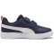 PUMA Courtflex V3 Sneaker mit Klettverschluss Kinder 03 - PUMA navy/PUMA white/PUMA red 30