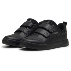 PUMA Courtflex V3 Sneaker mit Klettverschluss Kinder 01 -...
