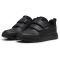 PUMA Courtflex V3 Sneaker mit Klettverschluss Kinder 01 - PUMA black/PUMA black/cast iron 28