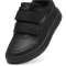PUMA Courtflex V3 Sneaker mit Klettverschluss Kinder 01 - PUMA black/PUMA black/cast iron 28