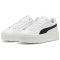 PUMA Karmen II Plateau Leder-Sneaker Damen 03 - PUMA white/PUMA black/PUMA silver 37.5