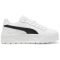 PUMA Karmen II Plateau Leder-Sneaker Damen 03 - PUMA white/PUMA black/PUMA silver 37.5