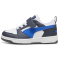 PUMA Rebound V6 Lo AC+ Sneaker mit Klettverschluss Kinder 16 - PUMA white/hyperlink blue/galactic gray 29
