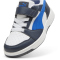 PUMA Rebound V6 Lo AC+ Sneaker mit Klettverschluss Kinder 16 - PUMA white/hyperlink blue/galactic gray 29
