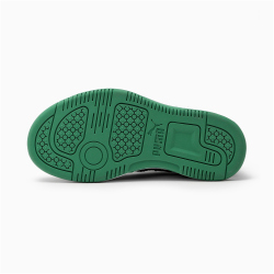 PUMA Rebound V6 Lo AC+ Sneaker mit Klettverschluss Kinder 05 - PUMA white/PUMA black/archive green 30