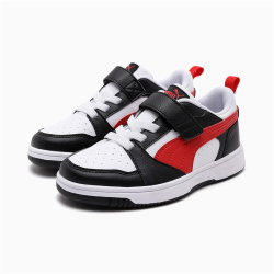 PUMA Rebound V6 Lo AC+ Sneaker mit Klettverschluss Kinder...