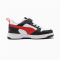 PUMA Rebound V6 Lo AC+ Sneaker mit Klettverschluss Kinder 04 - PUMA white/for all time red/PUMA black 29