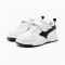 PUMA Rebound V6 Lo AC+ Sneaker mit Klettverschluss Kinder 02 - PUMA white/PUMA black/PUMA black 29