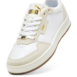 PUMA Court Classic Lux SD Sneaker 01 - PUMA white/alpine snow/PUMA gold 42