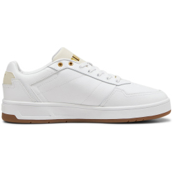 PUMA Court Classic Lux Sneaker 05 - PUMA white/alpine snow/PUMA gold 41