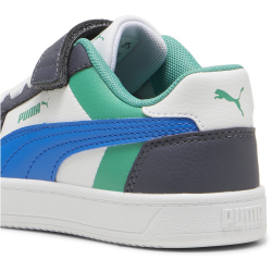 PUMA Caven 2.0 Block AC+ Sneaker Kinder 08 - PUMA white/hyperlink blue/galactic gray 30