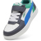 PUMA Caven 2.0 Block AC+ Sneaker Kinder 08 - PUMA white/hyperlink blue/galactic gray 30