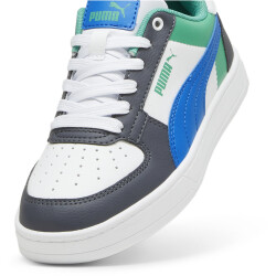 PUMA Caven 2.0 Block Sneaker Kinder 08 - PUMA white/hyperlink blue/galactic gray 36