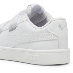 PUMA Rickie Classic Sneaker mit Klettverschluss Kinder 08 - PUMA white/PUMA white 28