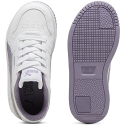 PUMA Carina Street AC Sneaker M&auml;dchen 12 - PUMA white/pale plum/PUMA silver 31