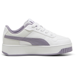 PUMA Carina Street AC Sneaker M&auml;dchen 12 - PUMA white/pale plum/PUMA silver 31
