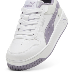 PUMA Carina Street AC Sneaker M&auml;dchen 12 - PUMA white/pale plum/PUMA silver 31