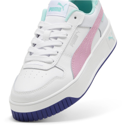 PUMA Carina Street Sneaker M&auml;dchen 11 - PUMA white/mauved out/mint 38