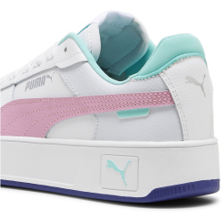PUMA Carina Street Sneaker M&auml;dchen 11 - PUMA white/mauved out/mint 38
