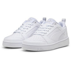 PUMA Rebound V6 Lo Sneaker Kinder 03 - PUMA white/cool light gray 38.5