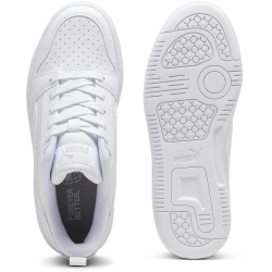 PUMA Rebound V6 Lo Sneaker Kinder 03 - PUMA white/cool light gray 38.5