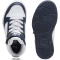 PUMA Rebound V6 Mid AC+ Sneaker Kinder 17 - club navy/puma white/silver mist 30