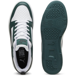 PUMA Rebound v6 Low Sneaker 34 - PUMA white/PUMA black/dark myrtle 43