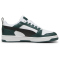 PUMA Rebound v6 Low Sneaker 34 - PUMA white/PUMA black/dark myrtle 43