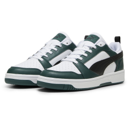 PUMA Rebound v6 Low Sneaker 34 - PUMA white/PUMA black/dark myrtle 44.5