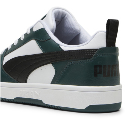 PUMA Rebound v6 Low Sneaker 34 - PUMA white/PUMA black/dark myrtle 44.5