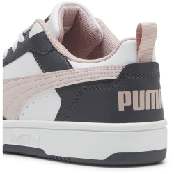 PUMA Rebound v6 Low Sneaker 27 - strong gray/mauve mist/puma white 40