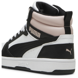PUMA Rebound v6 High-Top Sneaker 26 - PUMA white/PUMA black/mauve mist 45