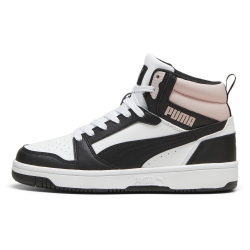 PUMA Rebound v6 High-Top Sneaker 26 - PUMA white/PUMA black/mauve mist 47