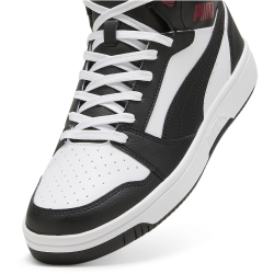 PUMA Rebound v6 High-Top Sneaker 24 - PUMA white/PUMA black/intense red 47