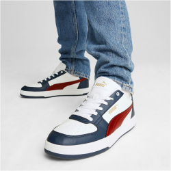 PUMA Caven 2.0 Sneaker 40 - PUMA white/mars red/club navy 42