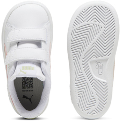 PUMA Smash 3.0 Leder-Sneaker mit Klettverschluss Baby 14 - PUMA white/island pink/pistachio green 23