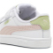 PUMA Smash 3.0 Leder-Sneaker mit Klettverschluss Baby 14 - PUMA white/island pink/pistachio green 23