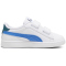 PUMA Smash 3.0 Leder-Sneaker mit Klettverschluss Kinder 16 - PUMA white/hyperlink blue/cold green 32
