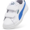PUMA Smash 3.0 Leder-Sneaker mit Klettverschluss Kinder 16 - PUMA white/hyperlink blue/cold green 32