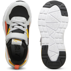 PUMA Trinity Lite AC+ Sneaker Kinder 13 - PUMA black/redmazing/cool light gray/tangerine 31