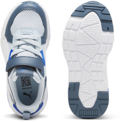 PUMA Trinity Lite AC+ Sneaker Kinder 11 - frosted dew/puma white/gray skies/hyperlink blue 31
