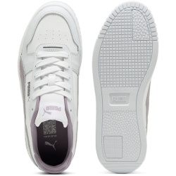 PUMA Carina Street Sneaker Damen 30 - PUMA white/pale plum/silver mist 37