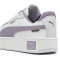 PUMA Carina Street Sneaker Damen 30 - PUMA white/pale plum/silver mist 37
