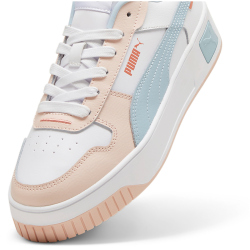 PUMA Carina Street Sneaker Damen 29 - PUMA white/frosted dew/island pink 38.5