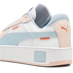 PUMA Carina Street Sneaker Damen 29 - PUMA white/frosted dew/island pink 38.5