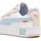PUMA Carina Street Sneaker Damen 29 - PUMA white/frosted dew/island pink 38.5