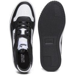 PUMA Carina Street Plateau Sneaker Damen 16 - PUMA white/PUMA black/PUMA black 38.5
